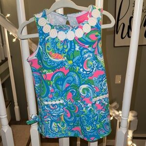 Lilly Pulitzer Kids Dress in Blue and Pink